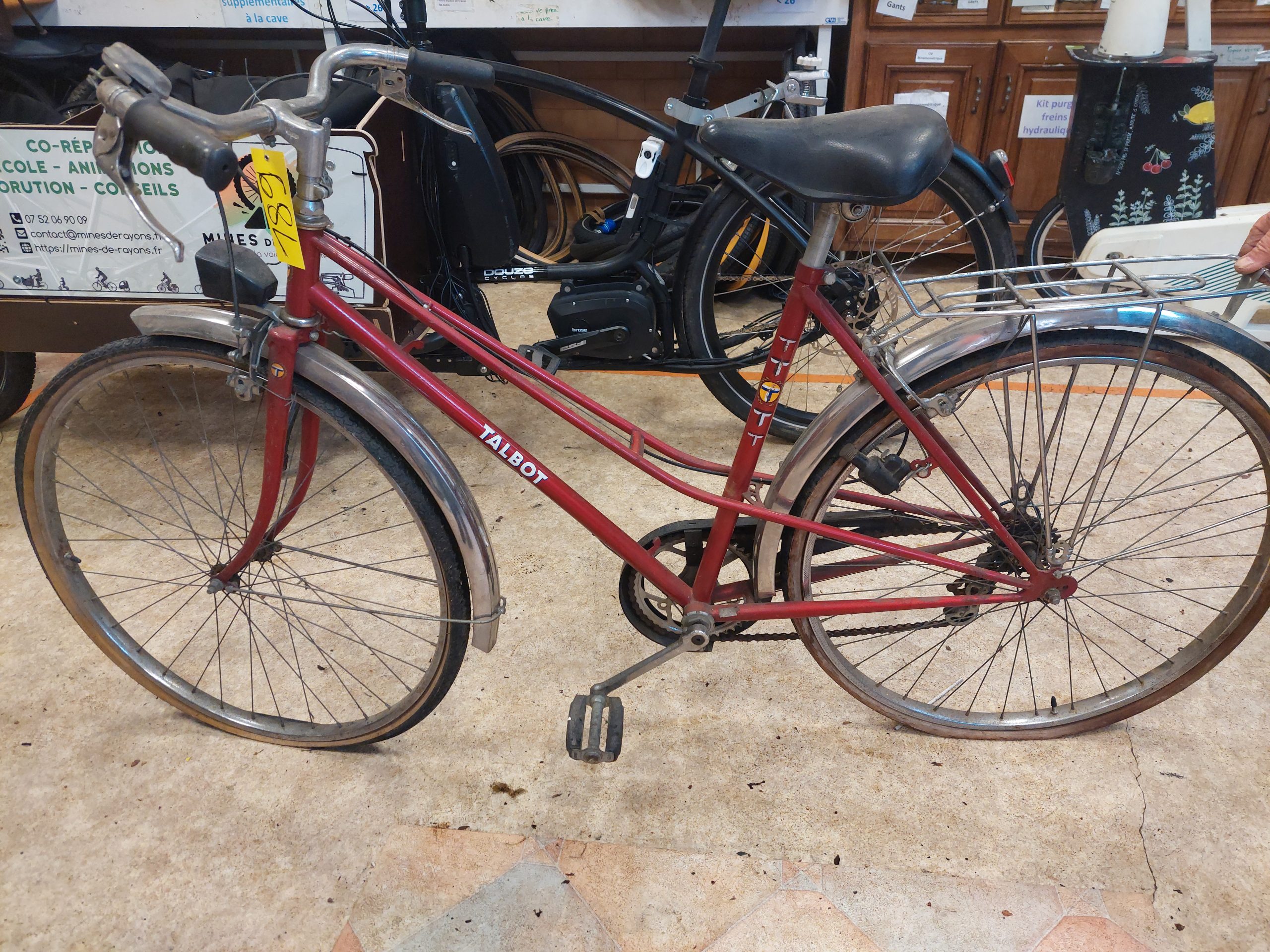 Achat de vélos reconditionnés et équipés