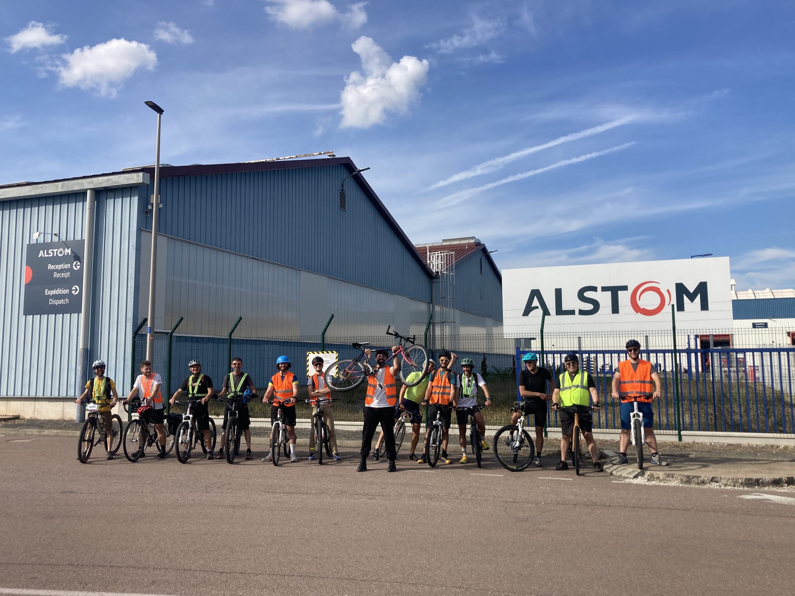 Balade à vélo - Alstom